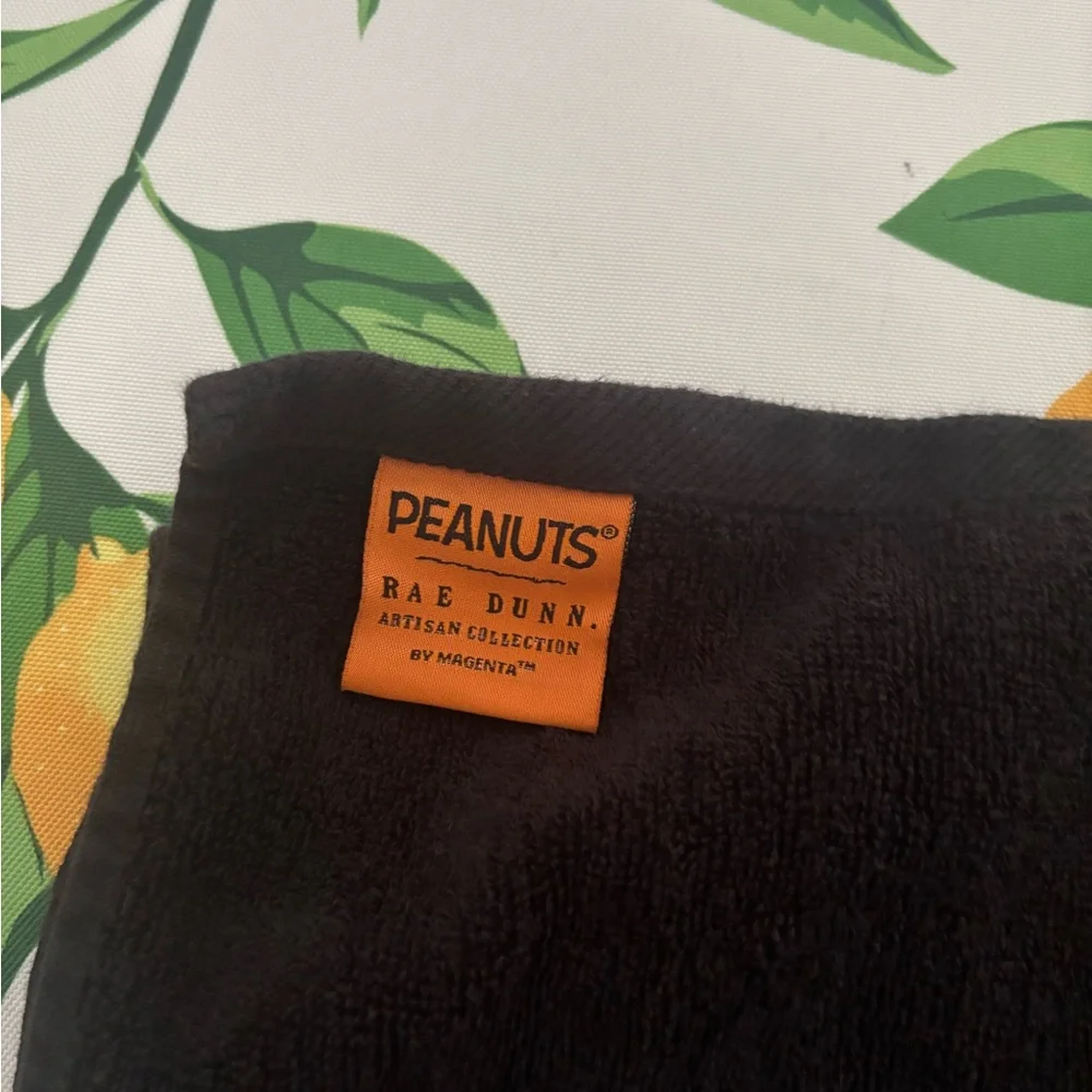 Rae Dunn Black Hocus Pocus Hand Towel
